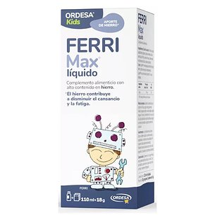 Ferrimax Kids Líquido 110ml 18g