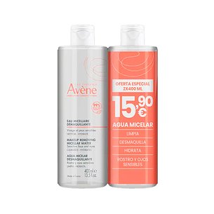 Avene Agua Micelar 2x400 ml Promo
