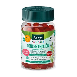 Kneipp Gummies Crianças Concentração 30 Doces 