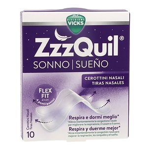 Zzzquil Sleep 10 tiras nasais