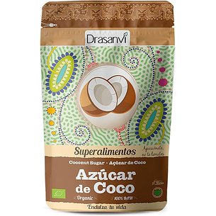 Azucar Coco Bio 300 gr Doypack Superalimentos Drasanvi
