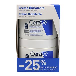 Cerave Creme Hidratante para Pele Seca 2x340 g Promo
