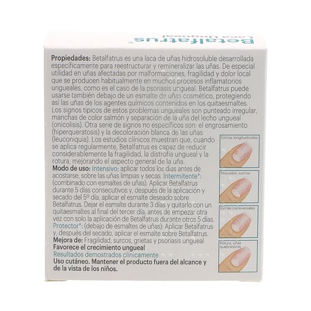 Betalfatrus Laca Uñas Ungueal 3,3 Ml.