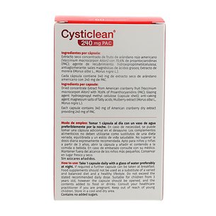 Cysticlean 240 Mg 60 Capsulas 2