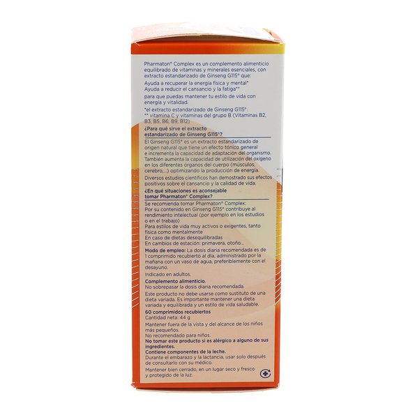 Pharmaton Complex 60 Comprimidos