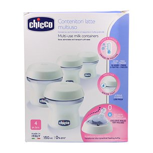 Chicco Natural Feel Contenedores Para Leche 4 Ud
