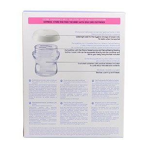 Chicco Natural Feel Milchbehälter 4 Einheiten 2