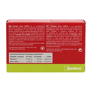 Fisiogen Ferro Forte 30 Caps 2