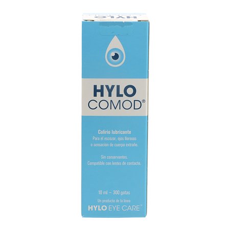 Colírio lubrificante Hylocomod 10 ml