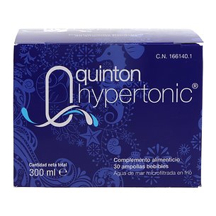 Quinton Hipertônico 30 Ampolas Bebíveis