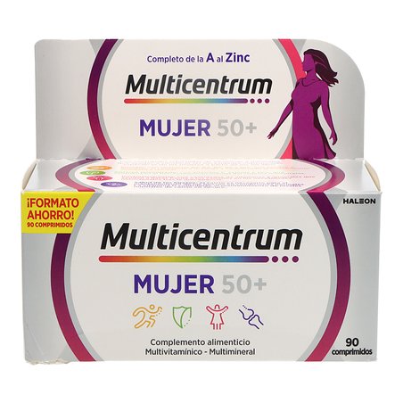 Multicentrum Mulher 50 90 Comprimidos