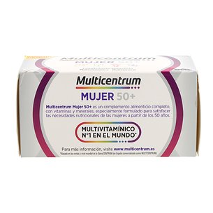 Multicentrum Mulher 50 90 Comprimidos 2
