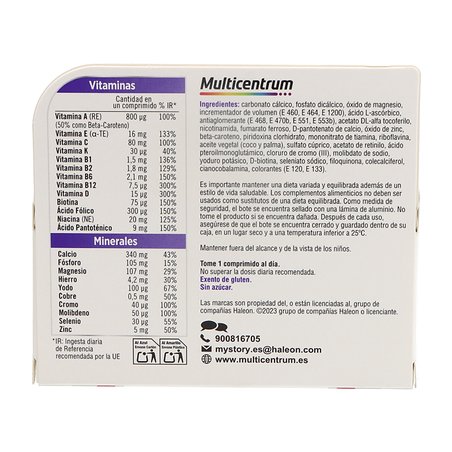 Multicentrum Mujer 50 90 Comps