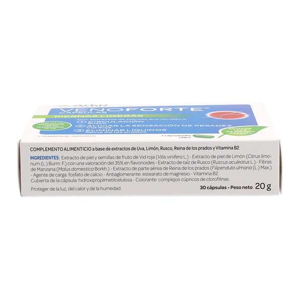 Venoforte Light Legs 30 Cápsulas