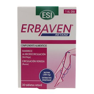 Erbaven Retard 30 Tabletas Esi