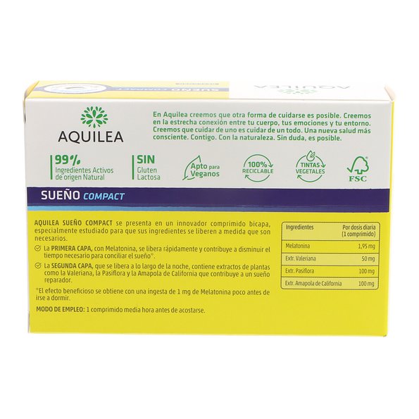 Aquilea Sleep 1,95 mg 60 comprimidos