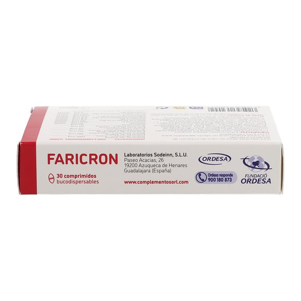 Faricron 30 Comprimidos