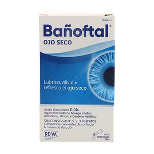 Bañoftal Olho Seco Multidose 0,4% 10 ml