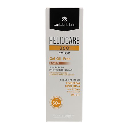 Heliocare 360 Color Gel Oil Free Bronze Spf50 50