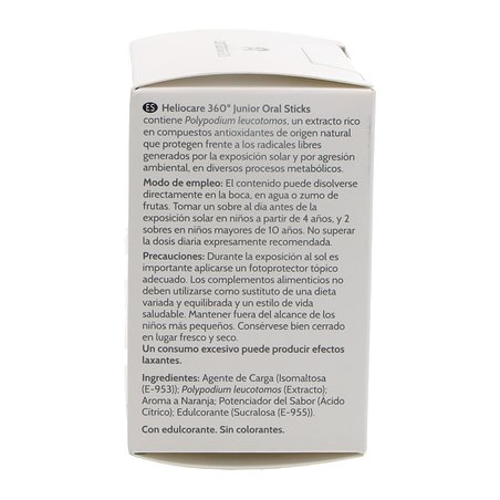 Heliocare 360 Junior Oral Sticks 20 Sobres