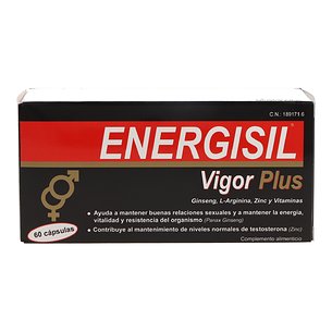 Energisil Vigor Plus 60 Cápsulas