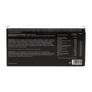 Energisil Vigor Plus 60 Cápsulas 2