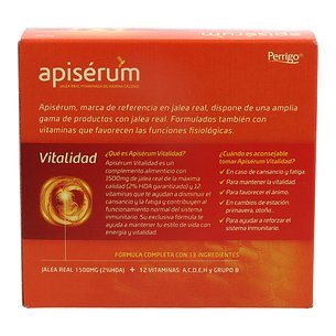 Apiserum Vitality 18 Vials 2