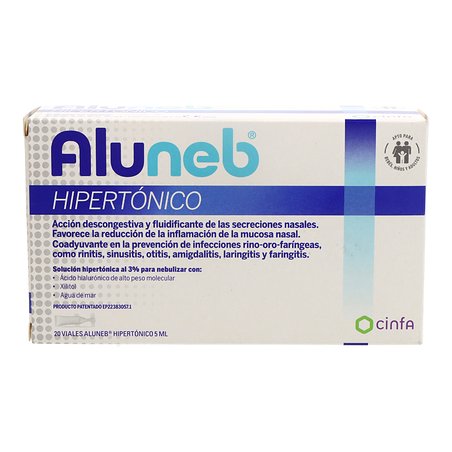 Aluneb Hipertonico 20 Viales 5 ml