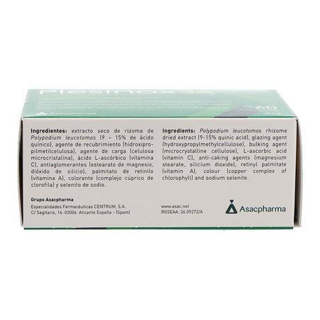 Plesinox 3 A 60 Capsulas