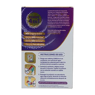 Corega Total Action Prosthesis Cleaning Tablets 6 2