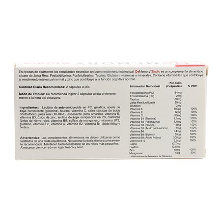 De Memory Studio 30 Cápsulas