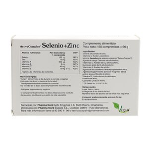 Activecomplex Selenio Zinc 150 Comp 2