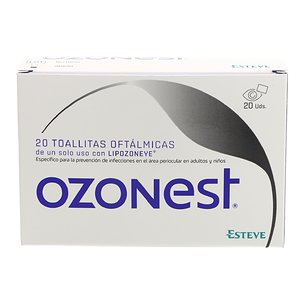 Lenços umedecidos oftálmicos Ozonest 20