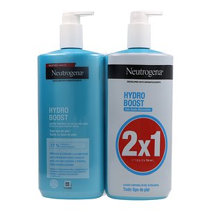 Neutrogena Hydro Boost Feuchtigkeitsgel-Lotion 2x750ml Aktion