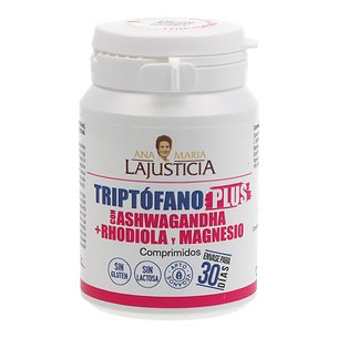 Triptofano Plus Con Ashwagandha+ Rhodiola Y Magnesio 60 Comprimidos