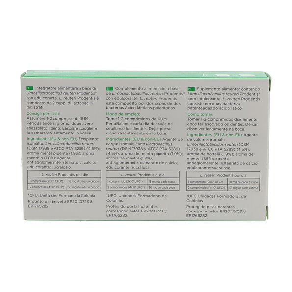 Gum Periobalance Ref7010 30 Tabletas