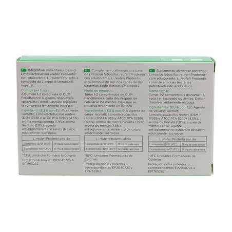 Gum Periobalance Ref7010 30 Tabletas