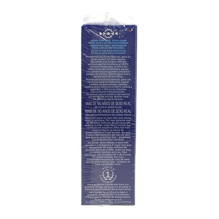 Durex Preservativos Natural Classic 2x12 Uds Pro