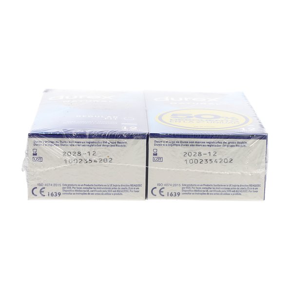 Durex Preservativos Natural Classic 2x12 Uds Pro