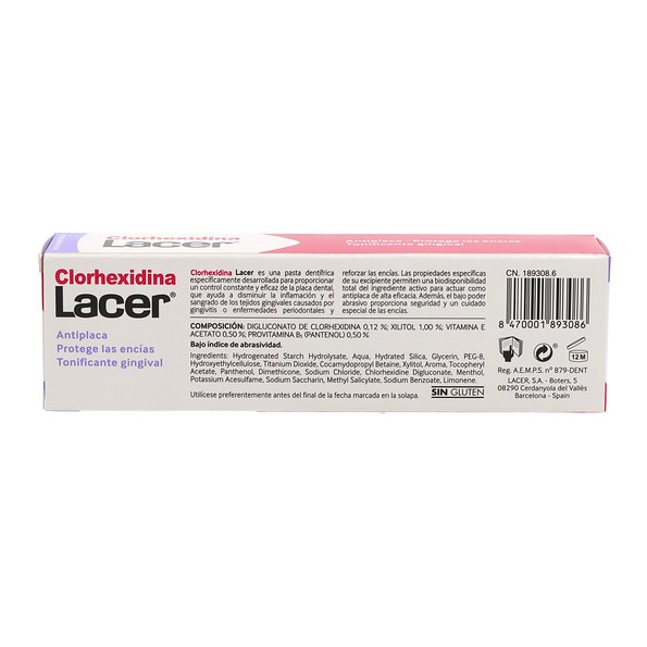 Lacer Pasta de Clorexidina 75 ml