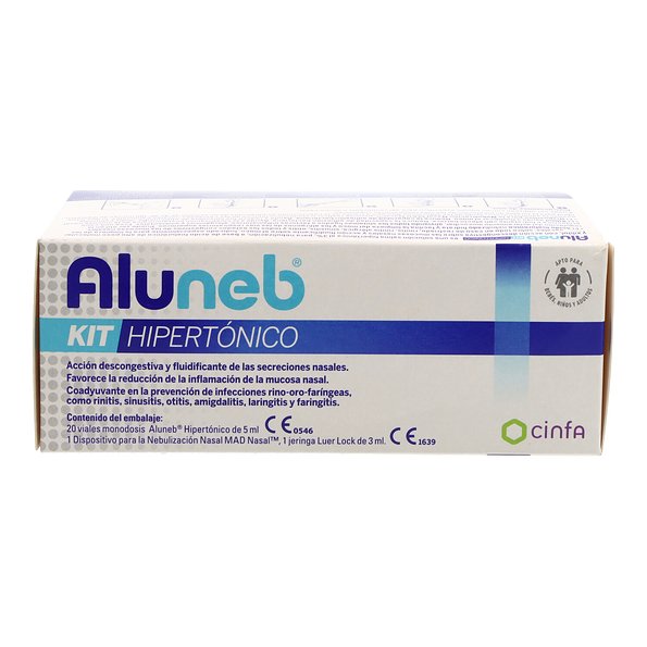 Aluneb Kit Hipertonico 20 Viales 5 ml 1 Disposit
