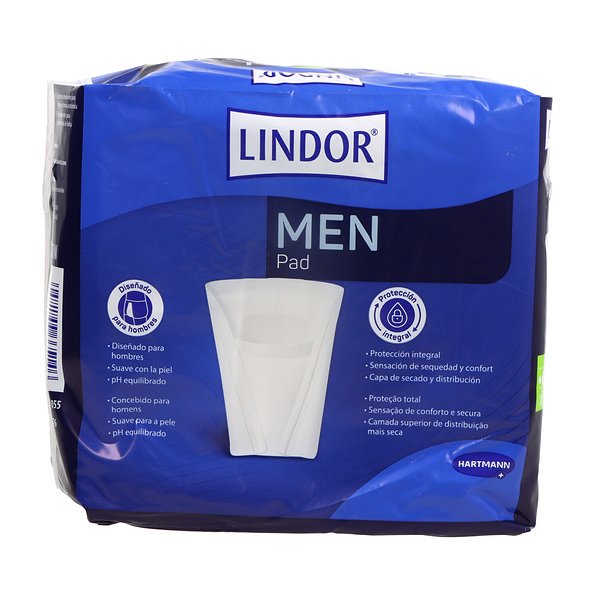 Lindor Premium Men Pad 2 Gotas 14 Uds