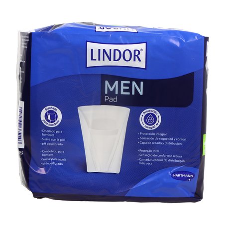 Lindor Premium Men Pad 2 Gotas 14 Uds