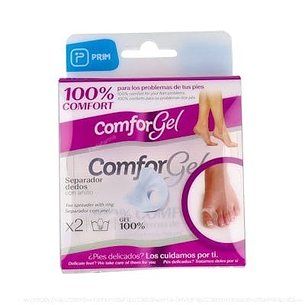 Comforgel Toe Separators with Support Ring, 2 Units, Size M