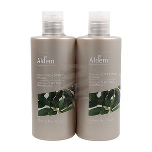 Aldem Olivenblatt-Shampoo 2x400 ml Aktion
