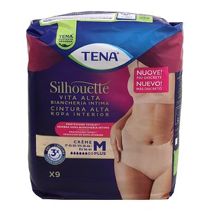 Tena Silhouette High Waist Cream T - m 9 Units