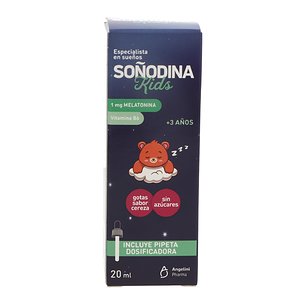 Soñodina Melatonina Gotas 20 ml Sabor Cereza