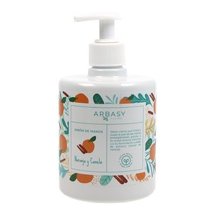 Jabon Para Manos Naranja Canela Arbasy 500 ml