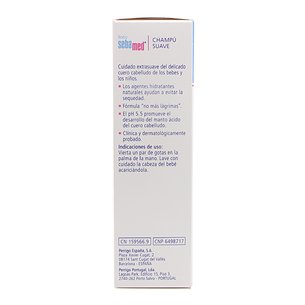 Shampoo Suave Sebamed Baby 250 ml 2
