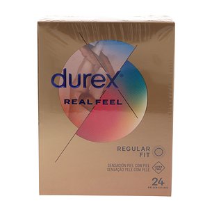 Durex Preservativos Real Feel Sin Latex 24 Uds